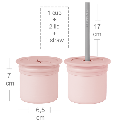 SIP + SNACK - Pinky Pink