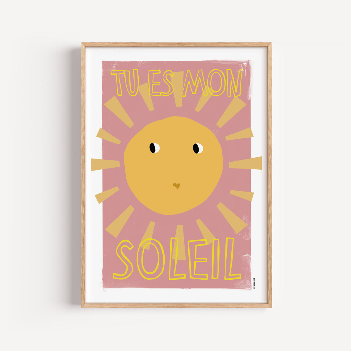 Poster - Soleil (Pink)