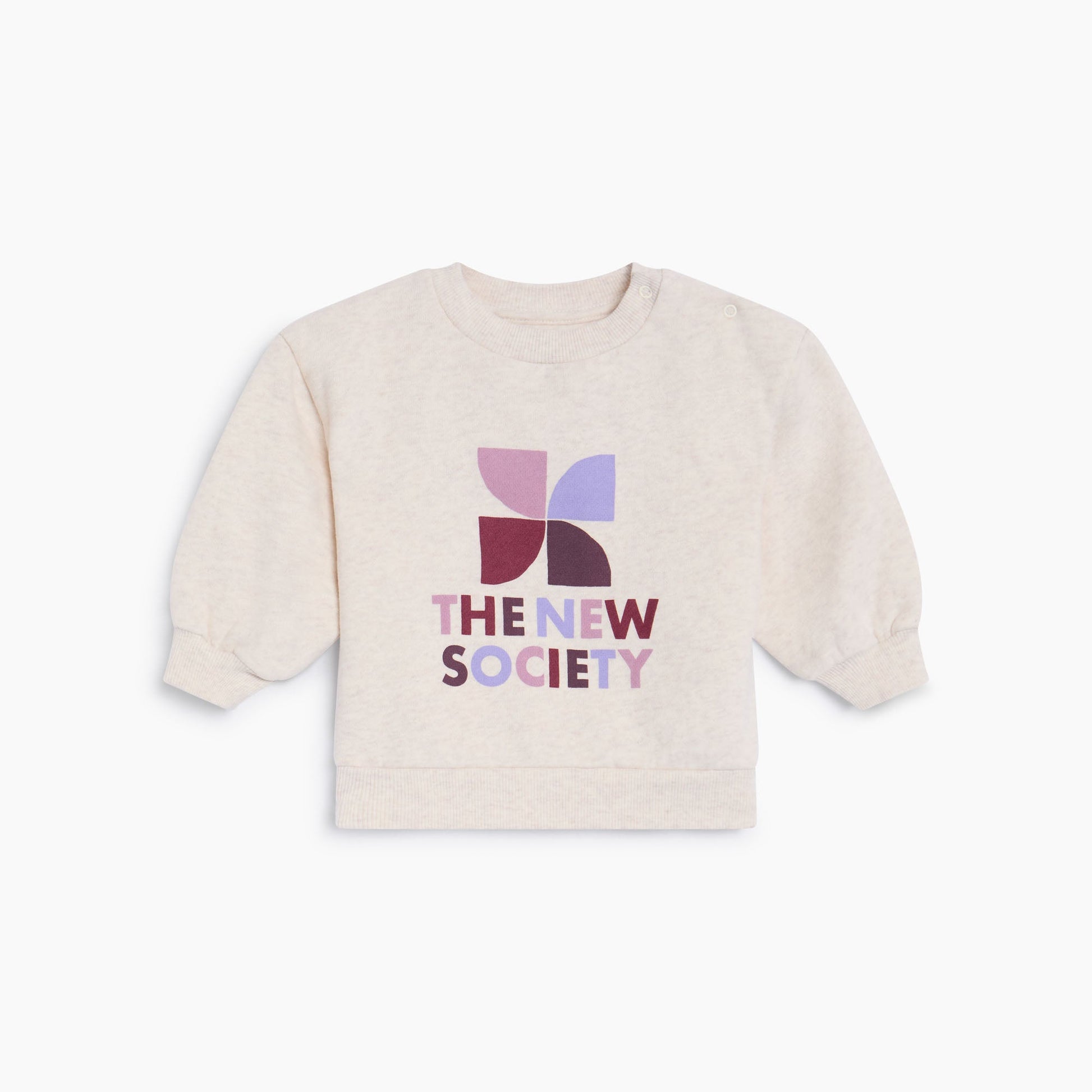 TNS Sweatshirt - Whisper White Melange