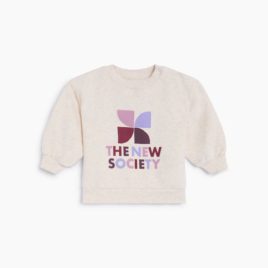 TNS Sweatshirt - Whisper White Melange