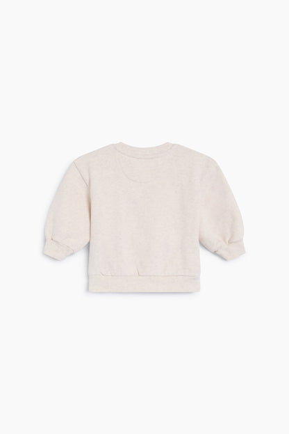 TNS Sweatshirt - Whisper White Melange