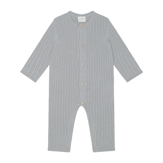 Grey Herringbone Onesie
