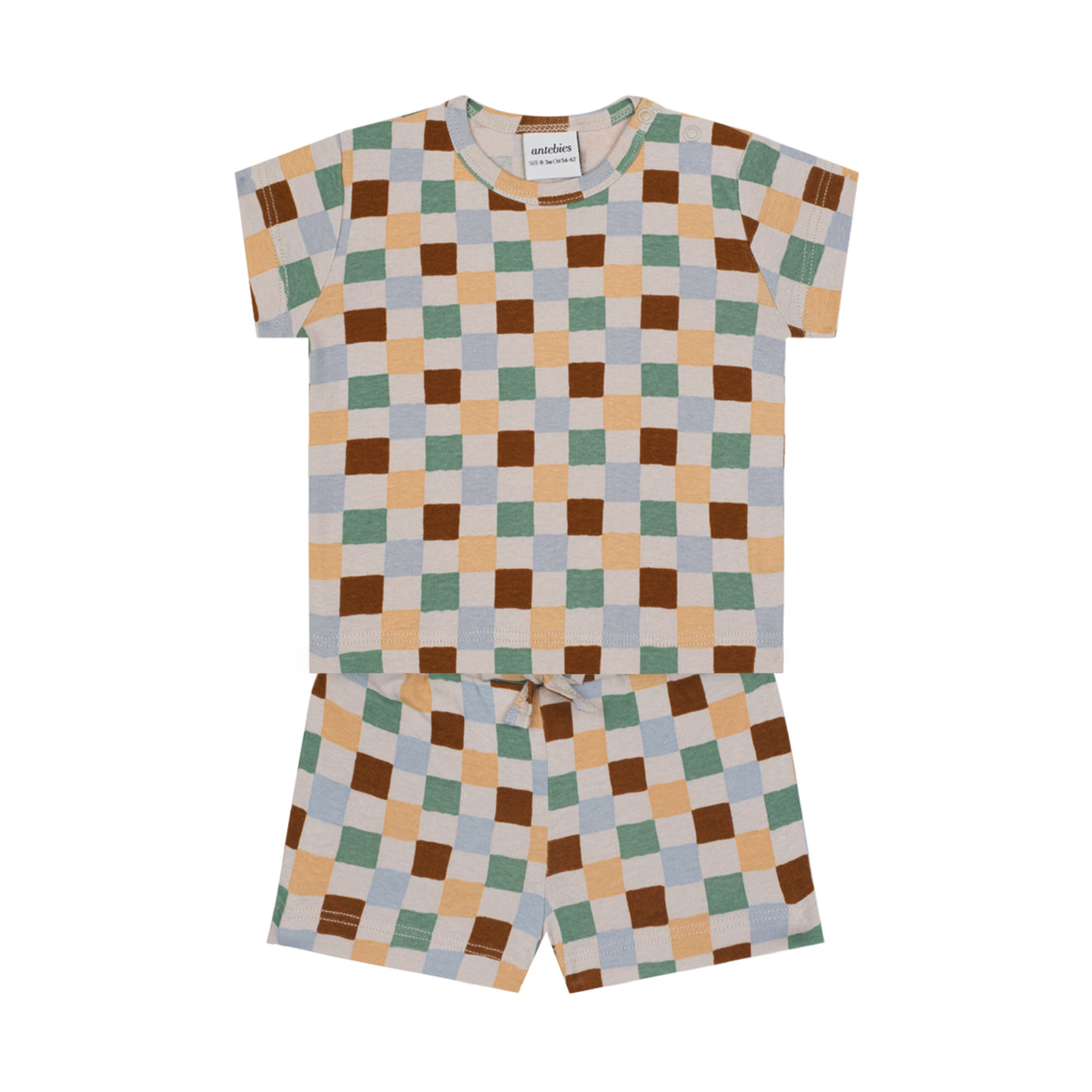 Soft Beach Checkered Set