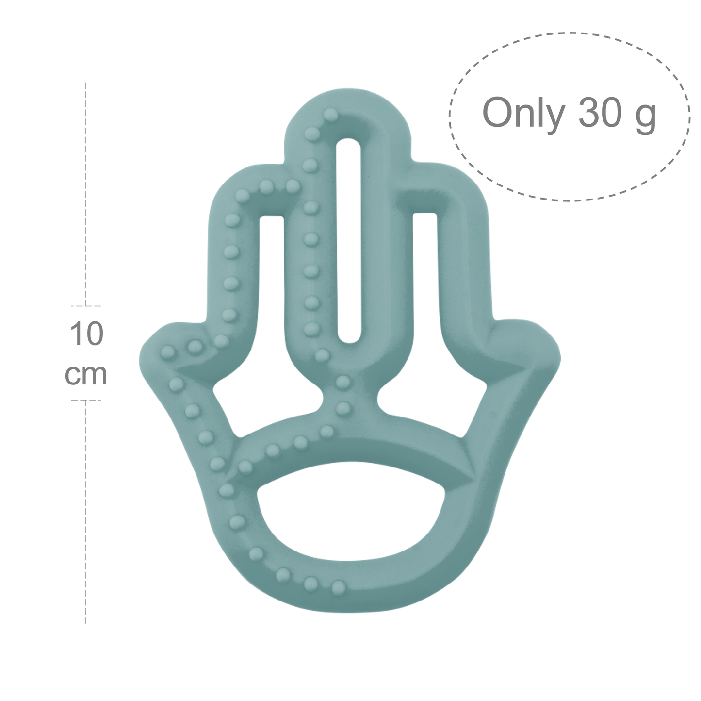 TOOTHEE Teether - Aqua Green