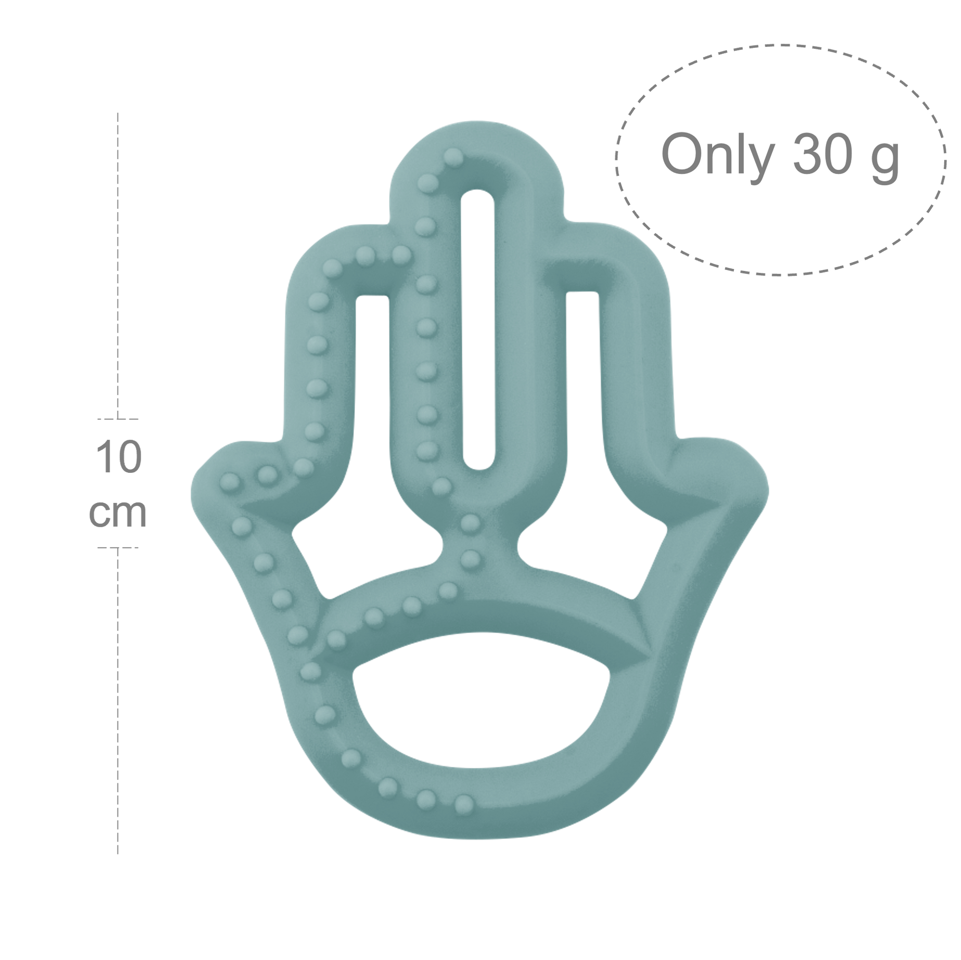 TOOTHEE Teether - Aqua Green