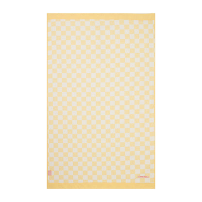 Vague Jaune - Beach Towel