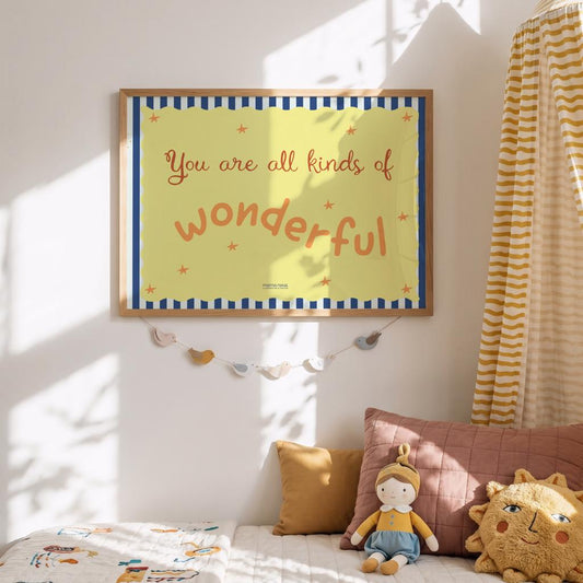 Poster - Wonderful Yellow