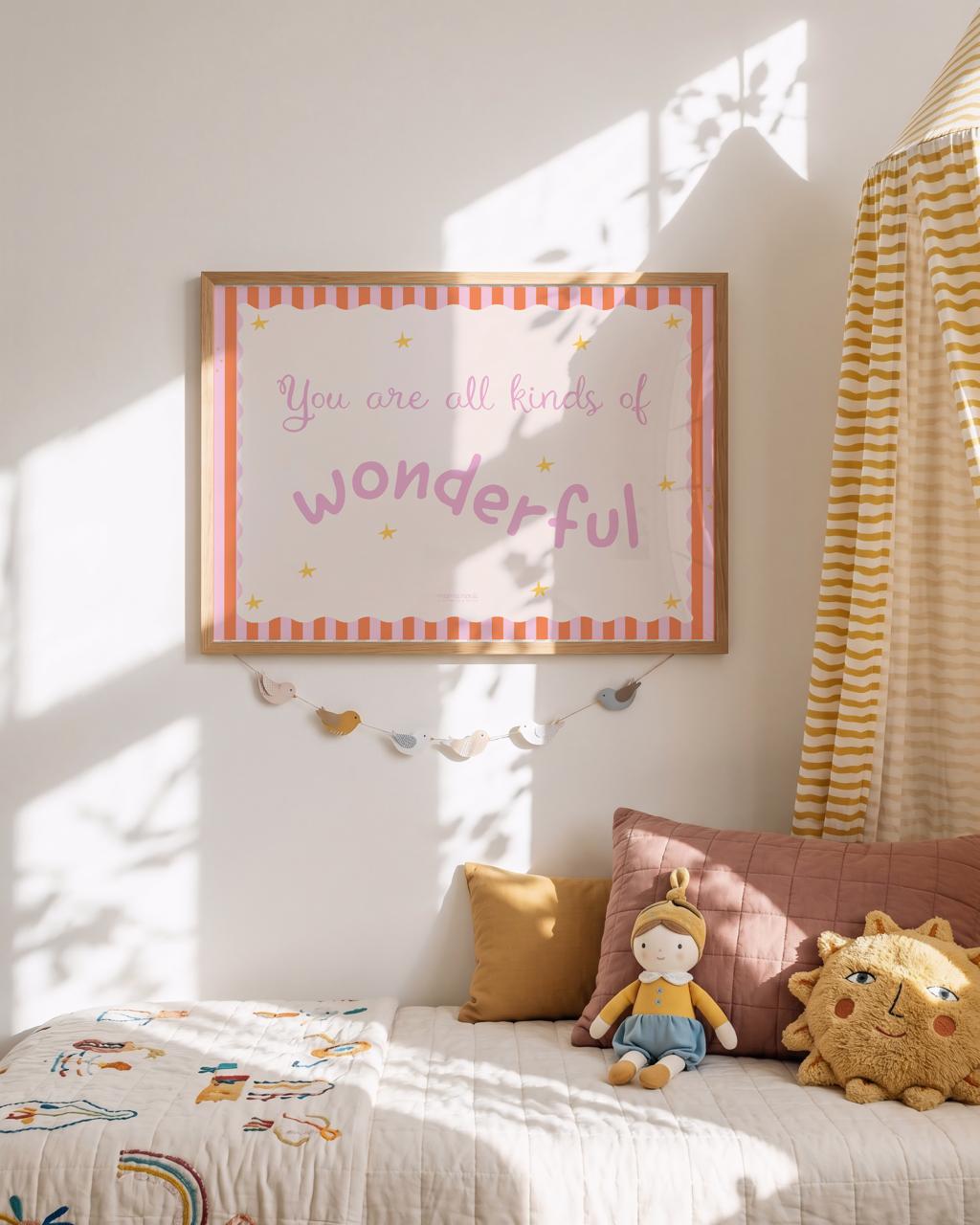Poster - Wonderful Pink