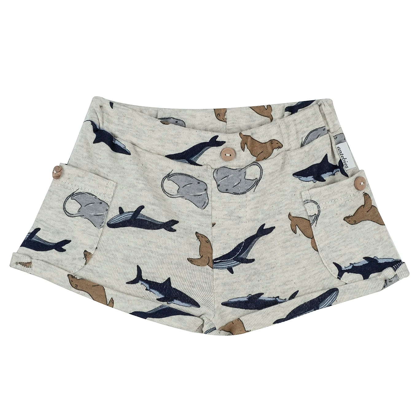 Fish and Fun Print Short