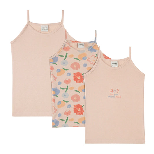 Forever Flowers Print Undershirts