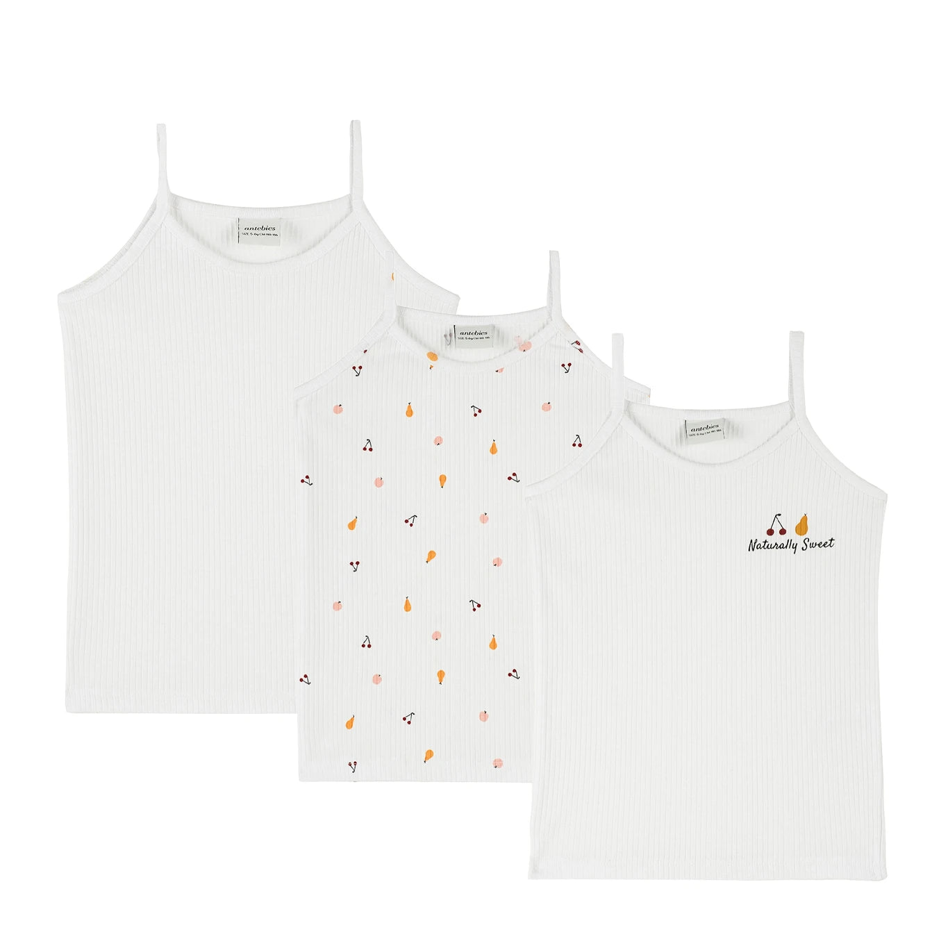 Fruit Salad Print Undershirts