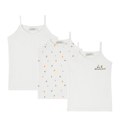 Fruit Salad Print Undershirts