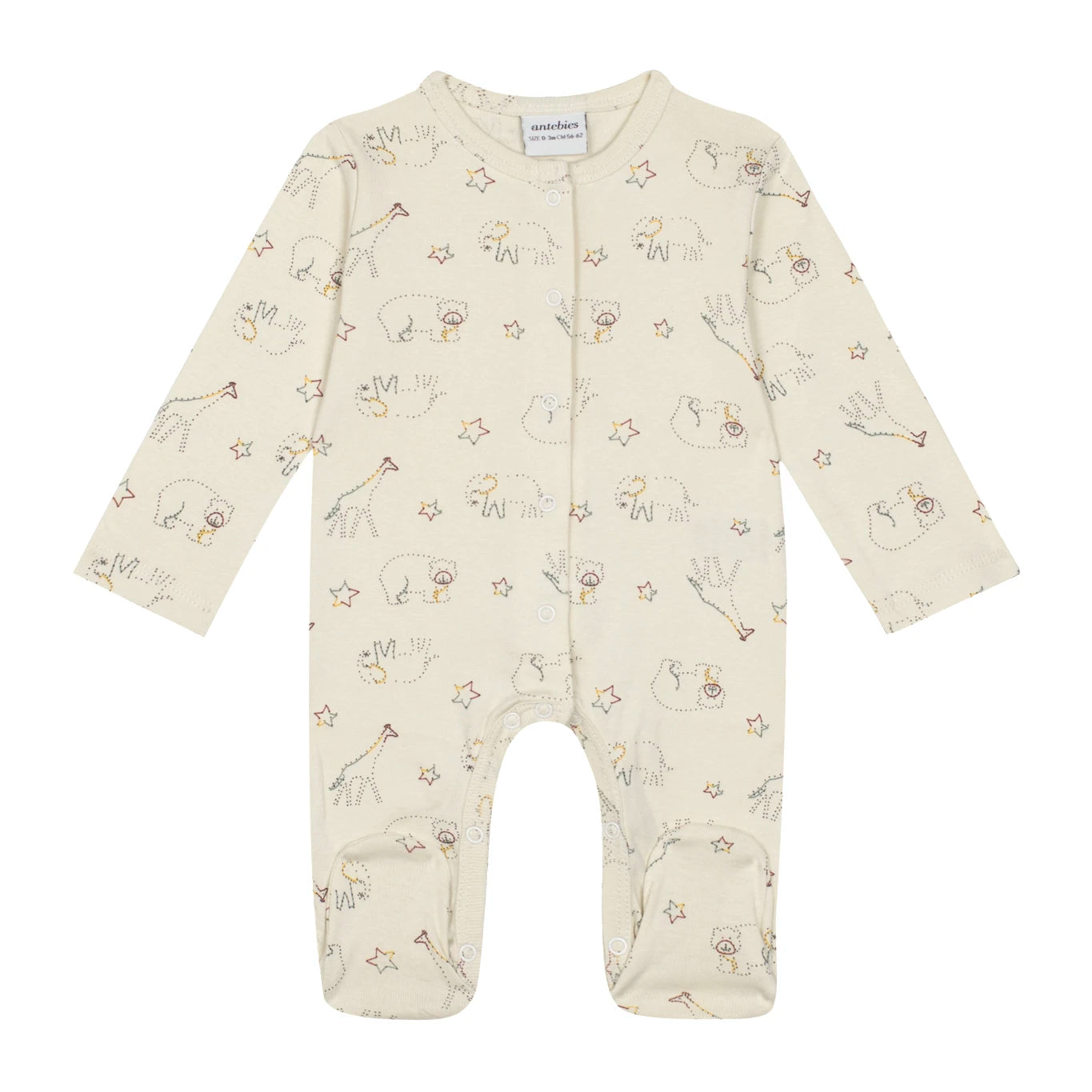 Animal Dreams Footed Onesie