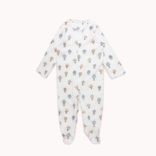 Hot Air Balloon Footed Onesie