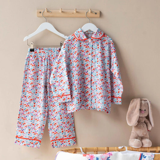 Little Blossom Pyjama - Red