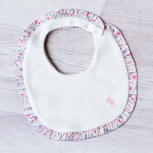 Little Blossom Hat & Bib - Pink