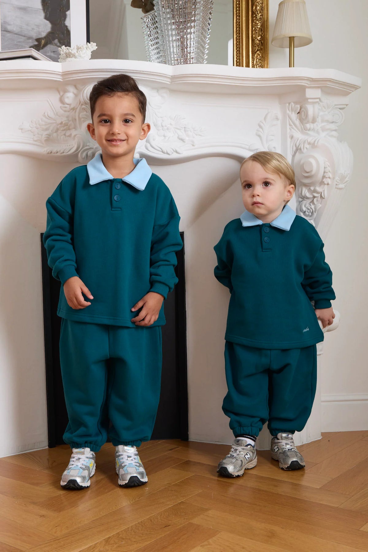 Leo Tracksuit Set - Teal Pop