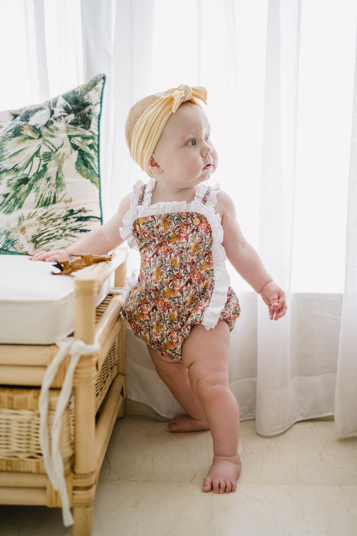 Ruffle Romper - Hazel
