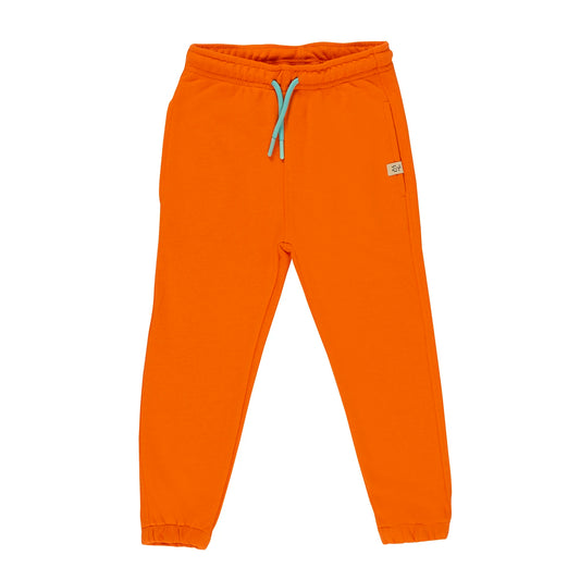 Orange Smiley Joggers