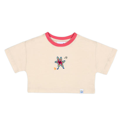 Happy Starfish Crop T-Shirt