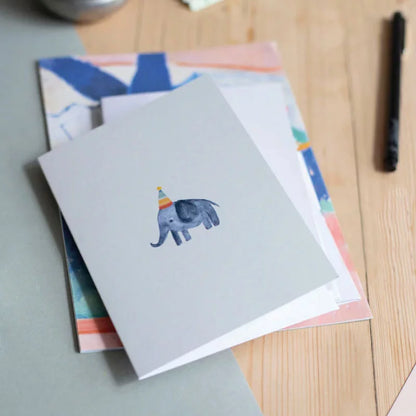 Greeting Card - Festive Elephant by Specialday in Multi, image 3