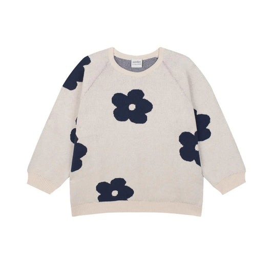 Flower Knit Sweater