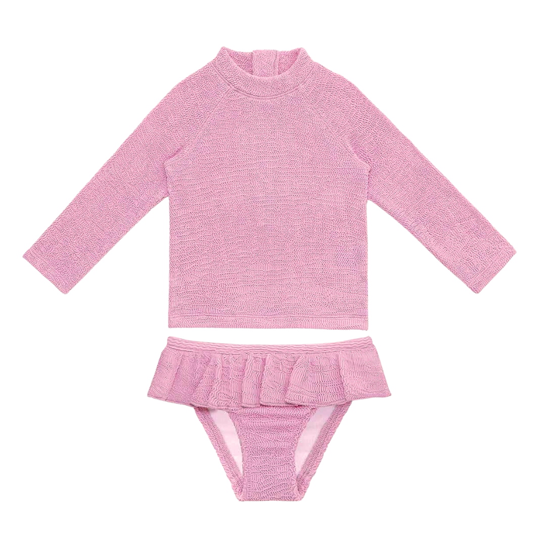 Sand Wave Crinkle Set - Pink Frosting