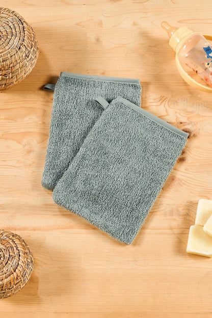 Hooded Towel and Mitt Set