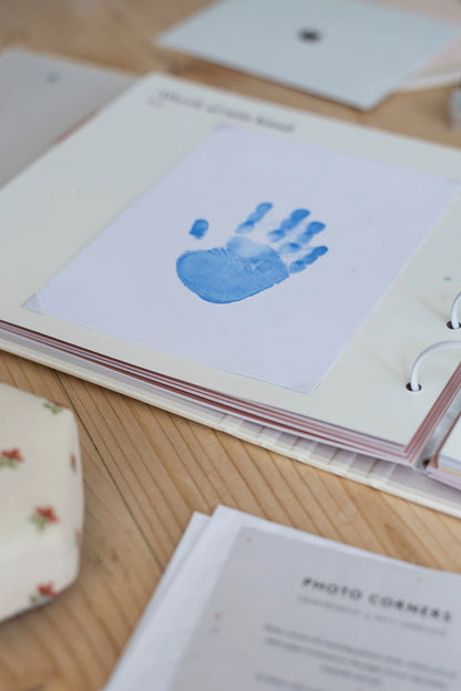 Hand and Footprint Kit -Navy by Specialday in Multi