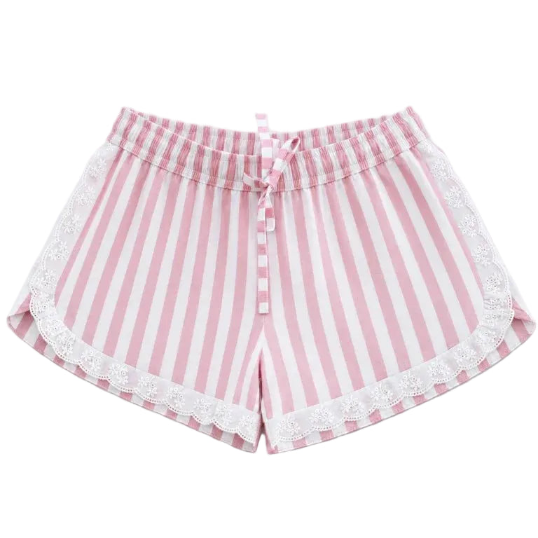 Rosa Lace Shorts - Rayas