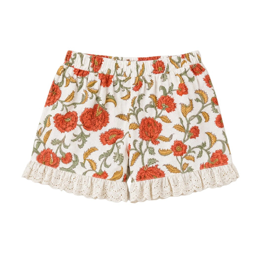 Flower Lace Shorts - Allegra