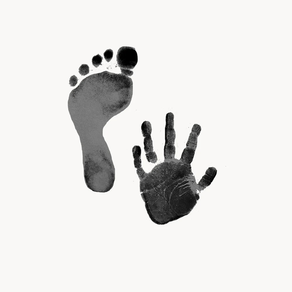 Hand and Footprint Kit - Chocolate by Specialday in Multi