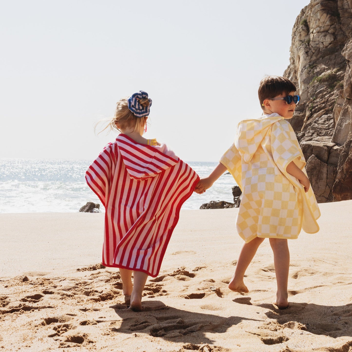 Vague Jaune - Beach Poncho