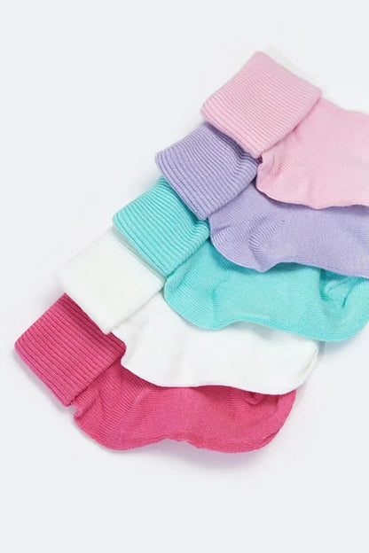 Bamboo Baby Socks Set - Pink