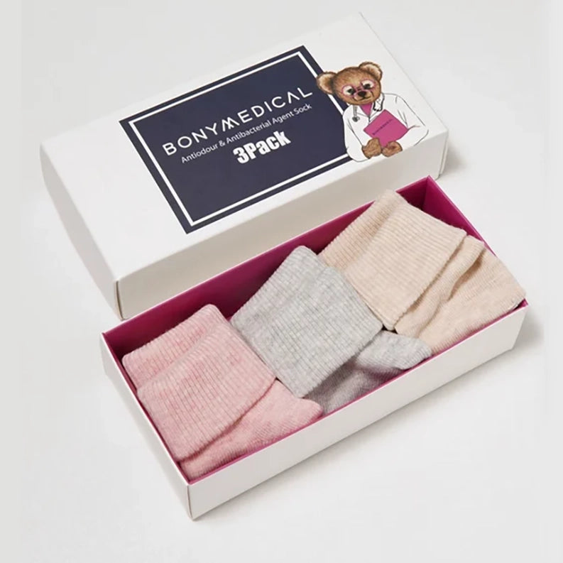 Medical Baby Socks Set - Pink