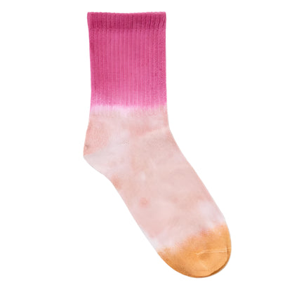 Tie-Dye Socks - Pink