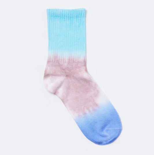 Tie-Dye Socks - Blue