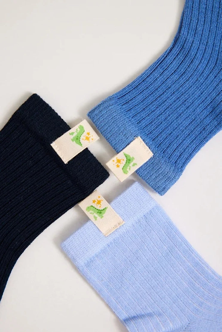 Summer Baby Socks - Blue