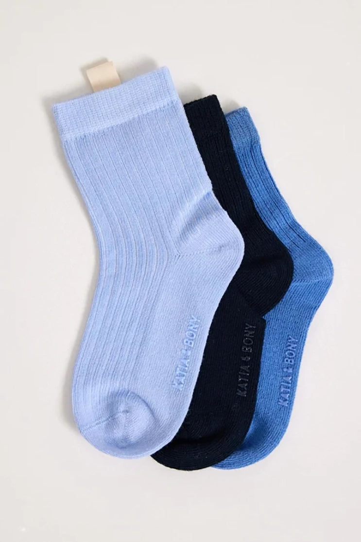 Summer Baby Socks - Blue