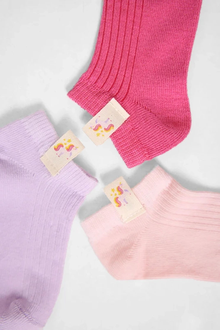 Summer Baby Socks - Pink