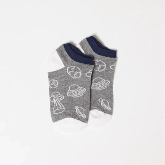 Short Socks - Grey