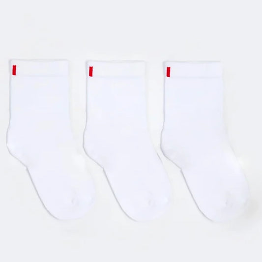 Basic Socks Set - White