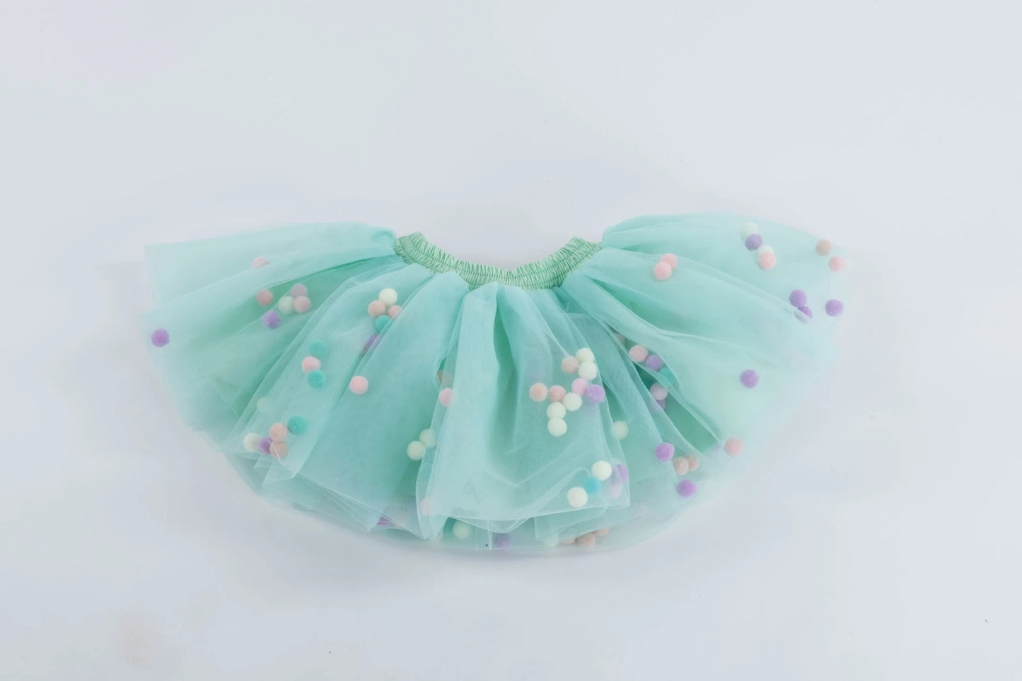 Olivia - Pompom Tutu Skirt