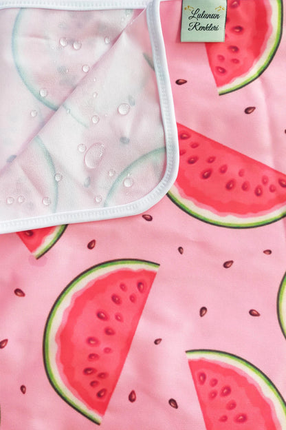 Splashmat & Wet Bag Set - Watermelons