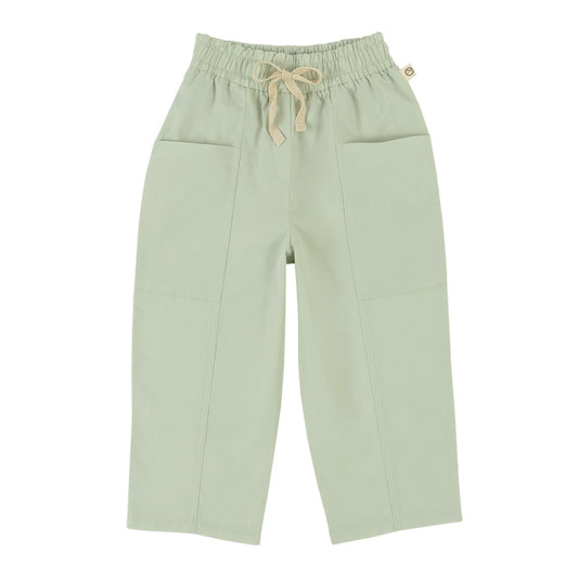 Cotton Trousers - Green