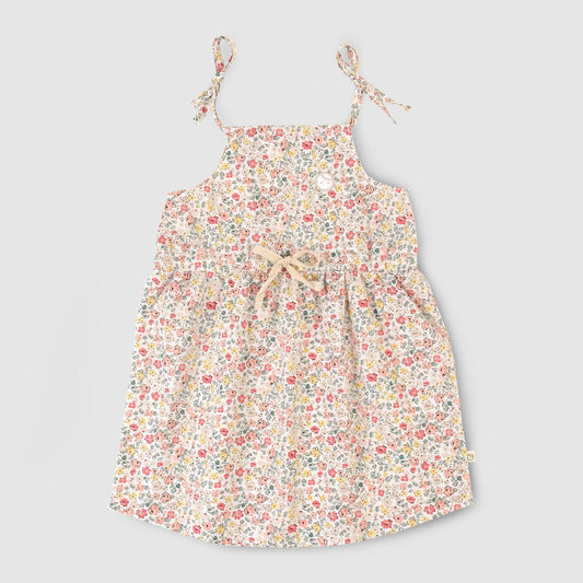 Floral Strap Dress - Pink