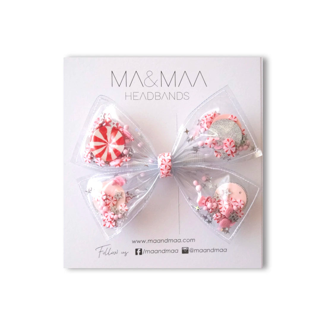 PINKY HOLLY LOLLY - Midi Hairclip