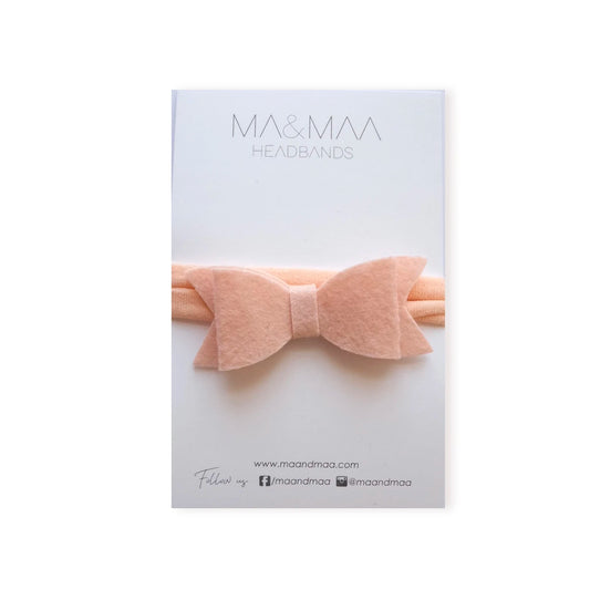 POWDER PINK - Newborn Hairband