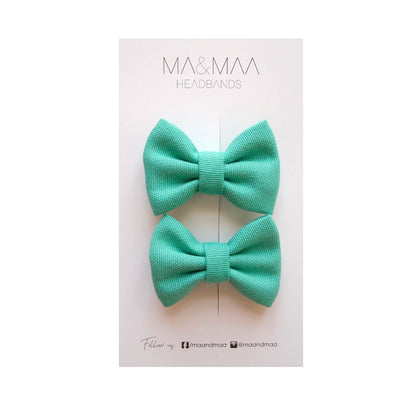 CYAN SET - Mini Hairclips