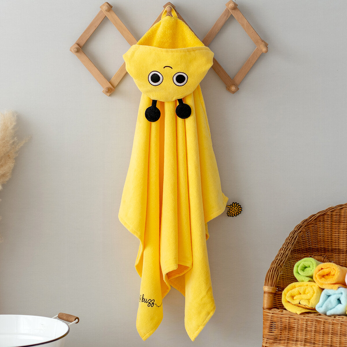 Buzzy Bee - Hooded Baby Towel